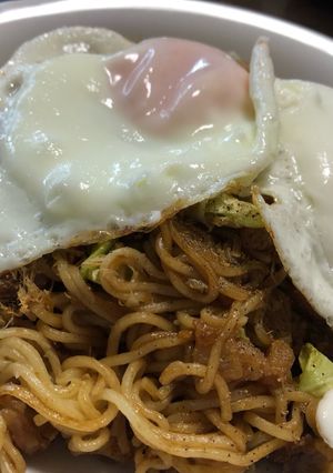 肉かす&天かす焼き蕎麦-レシピのメイン写真