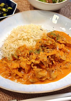 豚肉のトマトとパプリカの煮込み-レシピのメイン写真