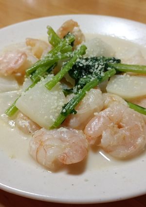 二つの食材でミルク煮-レシピのメイン写真