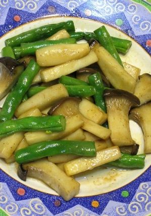 エリンギといんげんのバター炒め-レシピのメイン写真