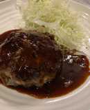【パン粉なし】柔らかい肉汁ハンバーグ