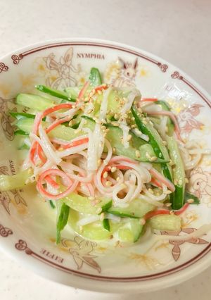 きゅうりとカニカマのおつまみサラダ-レシピのメイン写真