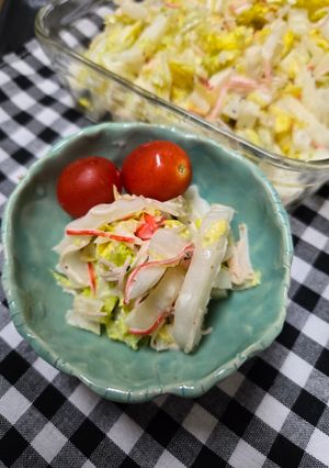 白菜のカニかまサラダ-レシピのメイン写真
