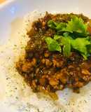 １袋→２皿できるカレー●キーマカレー 風