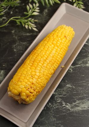 レンジで簡単！焼きとうもろこし-レシピのメイン写真