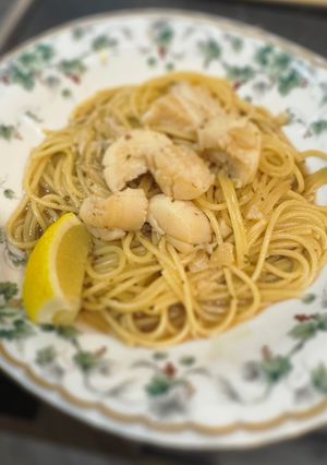 帆立のペペロンチーノ-レシピのメイン写真