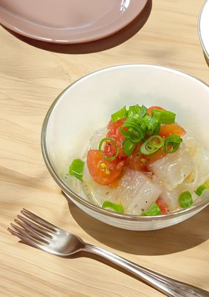 ダイエット腸活◎なみこんカルパッチョ風-レシピのメイン写真