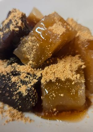 片栗粉で作る　わらび餅　レンジで簡単-レシピのメイン写真