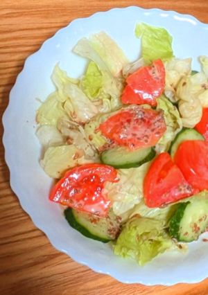 トマトのグリーンサラダ-レシピのメイン写真