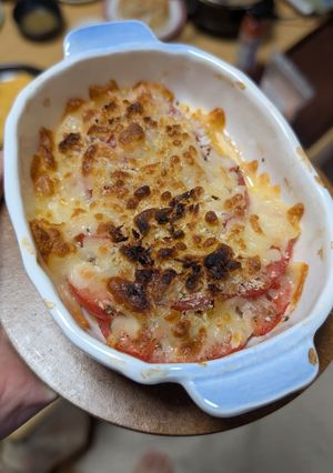 簡単絶品！イタリアンな焼きチーズトマト-レシピのメイン写真