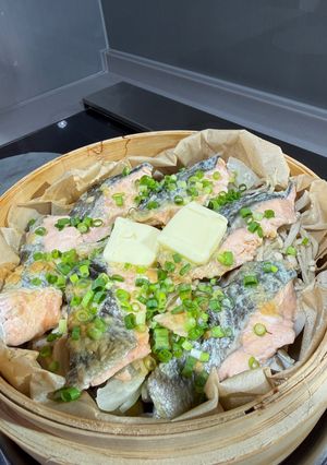 秋鮭と秋野菜の味噌バターせいろ蒸し-レシピのメイン写真