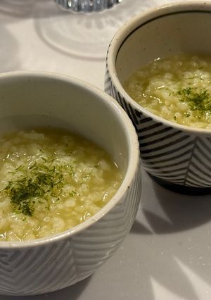 爽やか、緑茶粥　初夏-レシピのメイン写真