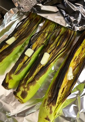 ヤングコーンのバター醤油グリル🌽-レシピのメイン写真
