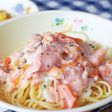 鮭のレモンスパゲッティ