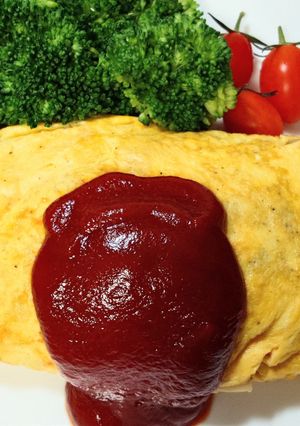 ♬ふんわり卵の具だくさんヘルシーオムライス♬-レシピのメイン写真