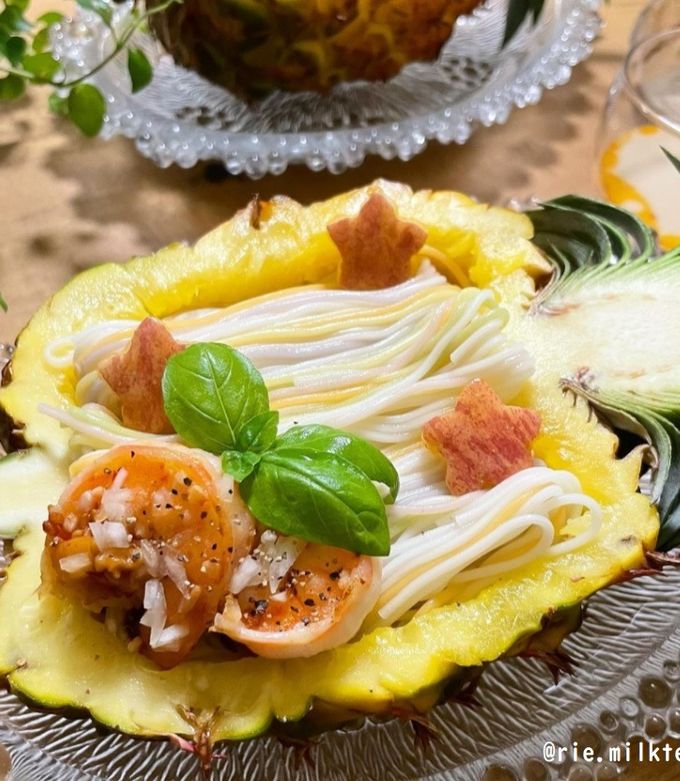 パイナップル風味そうめん by はたけなか公式レシピ 【クックパッド