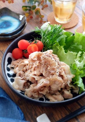 包丁要らず簡単メイン☆豚こまの旨塩炒め。-レシピのメイン写真