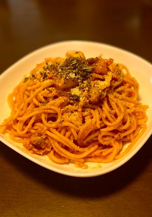 シーフードトマトソース麹パスタ-レシピのメイン写真