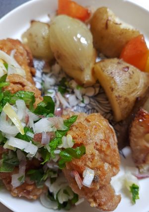 さっぱりヘルシー柚子風味のカリッと唐揚げ-レシピのメイン写真