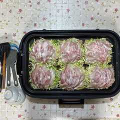 ホットプレートで一度に6枚広島お好み焼き-レシピのメイン写真