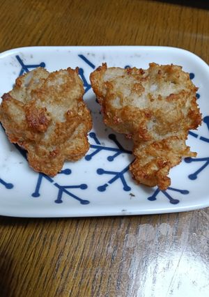ミンチ蓮根揚げ-レシピのメイン写真