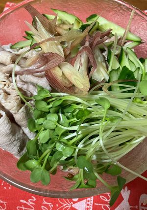 豚冷しゃぶのそうめん-レシピのメイン写真
