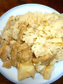 タケノコとカリフォルニア米炊き込み御飯-レシピのメイン写真