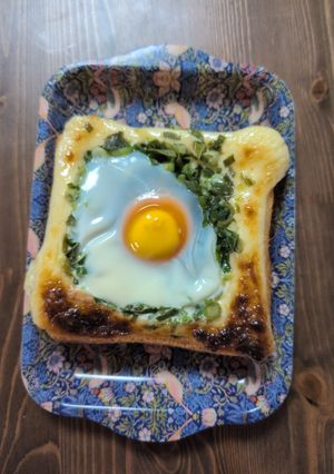 エッグマヨチーズグリルトースト-レシピのメイン写真