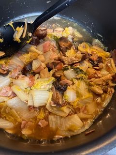 圧力鍋で作る帆立と白菜の煮物-レシピのメイン写真