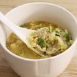 レンジで完成!甘味たっぷりねぎたまスープ