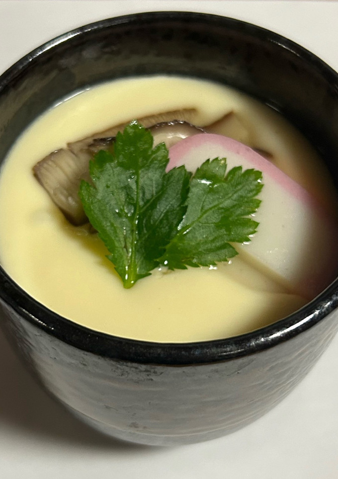 乾シイタケ合わせだし　茶碗蒸し-レシピのメイン写真