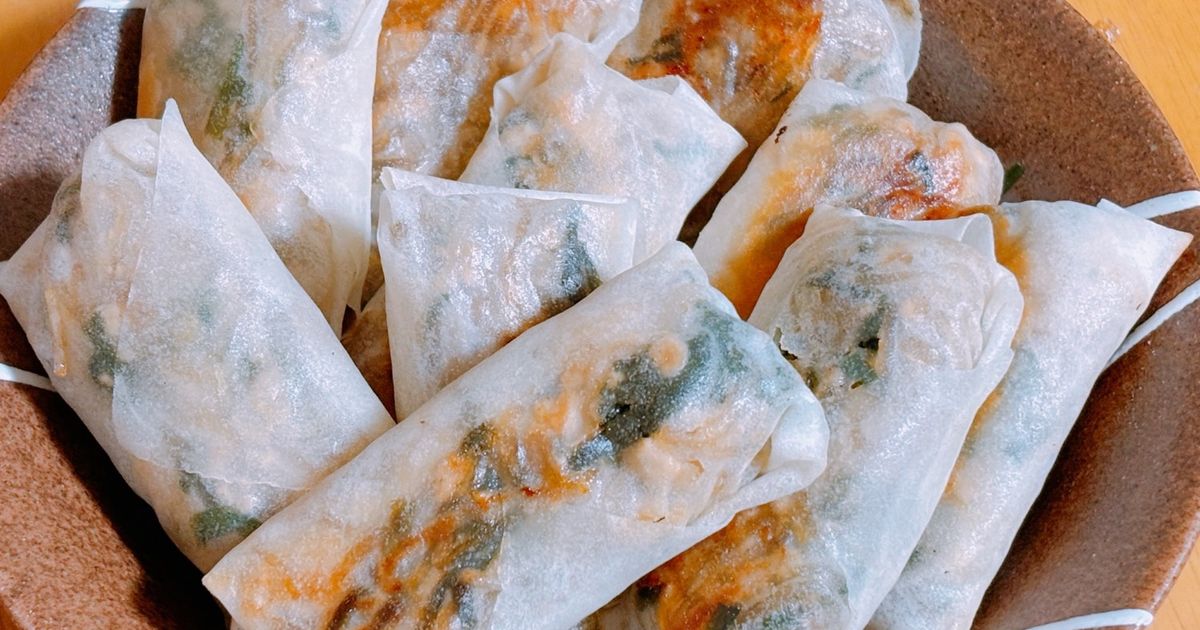 春巻き 豚ミンチとニラもやし春雨の春巻◎ by marchocoro 【クックパッド