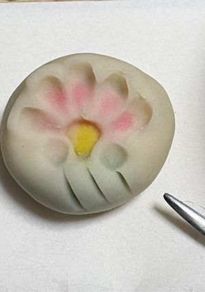 レトロな秋桜：練り切り　秋-レシピのメイン写真