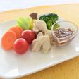 レンジで温野菜~梅かつおだれ~