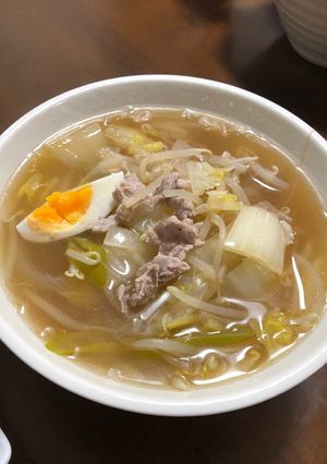 【野菜たっぷり簡単】手打ちタンメン-レシピのメイン写真