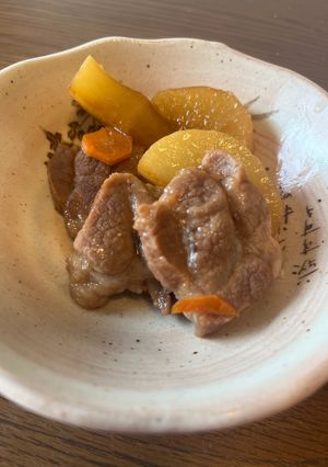 豚肩ロースと大根甘辛煮-レシピのメイン写真