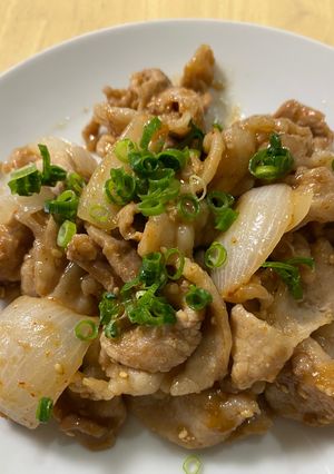 絶品❗️豚肉の からし醤油炒め-レシピのメイン写真