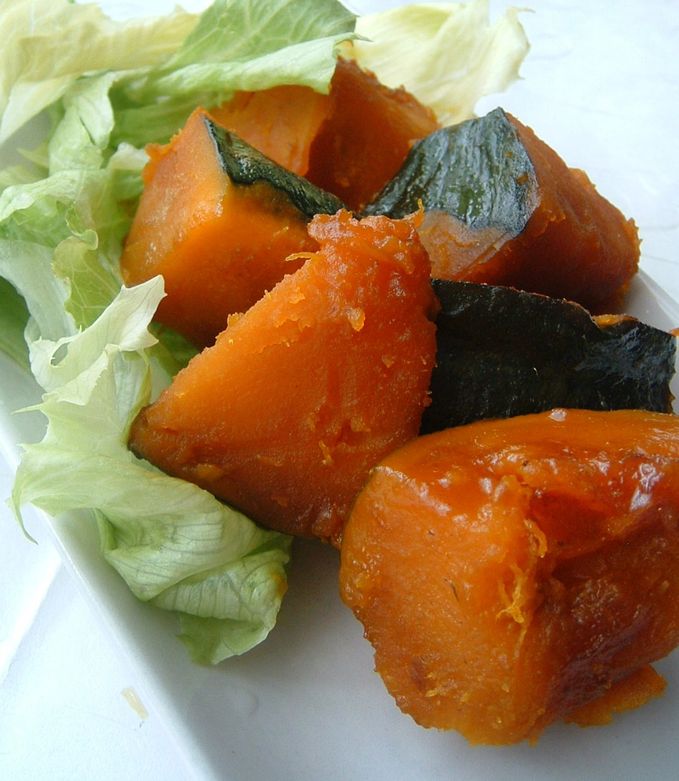 醤油・砂糖だけのシンプルかぼちゃの煮物-レシピのメイン写真