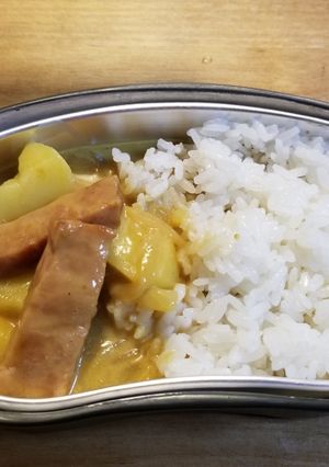 飯盒(はんごう)カレー-レシピのメイン写真