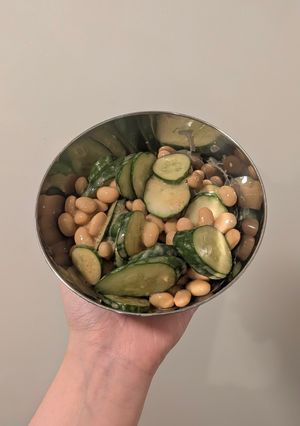 きゅうりと大豆のマヨポン和え-レシピのメイン写真