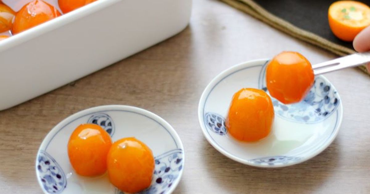 ツヤツヤふっくら金柑の甘露煮 by クックIB4S5H☆ 【クックパッド