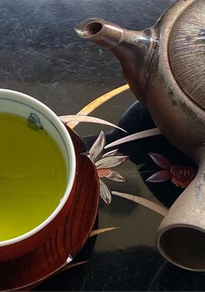 粉茶で温かいお茶と冷茶-レシピのメイン写真