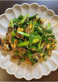缶詰で簡単！さんまのにらたま-レシピのメイン写真