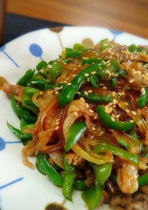 ＊本格韓国春雨を使って簡単チャプチェ＊-レシピのメイン写真