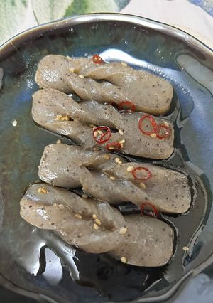 ねじりこんにゃくのかろく煮-レシピのメイン写真