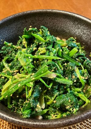 さっぱり箸休め！ほうれん草の胡麻和え-レシピのメイン写真
