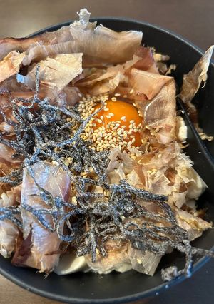 豆腐卵鰹節塩昆布白ごまの…ランチ！-レシピのメイン写真