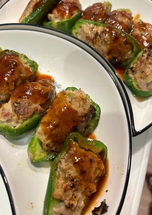 ジューシー肉詰めピーマン 簡単-レシピのメイン写真
