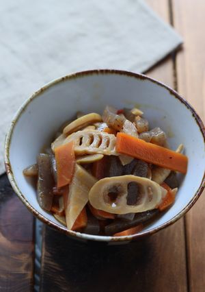 メンマ風♪四方竹のピリ辛中華煮-レシピのメイン写真