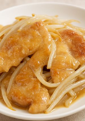 鶏肉ともやしの旨だれ炒め-レシピのメイン写真